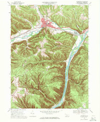 Youngsville 1969 topographic map thumbnail