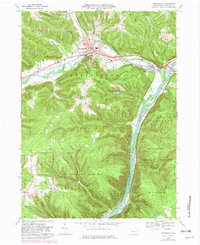 Youngsville 1969 topographic map thumbnail