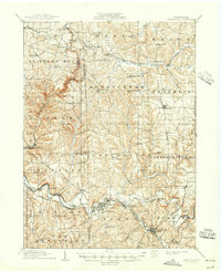 Zelienople 1910 topographic map thumbnail