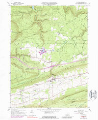 Loganton 1965 topographic map thumbnail