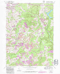 Luthersburg 1959 topographic map thumbnail
