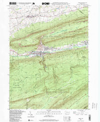 Lykens 1997 topographic map thumbnail