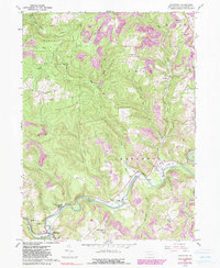 Mahaffey 1959 topographic map thumbnail