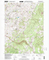 Mammoth 1997 topographic map thumbnail