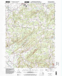 Manatawny 1999 topographic map thumbnail
