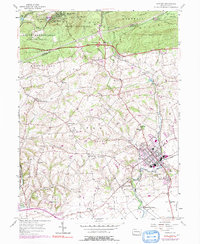 Manheim 1955 topographic map preview
