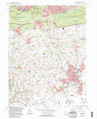 Manheim 1995 topographic map thumbnail