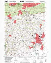 Manheim 1997 topographic map thumbnail