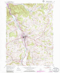 Mansfield 1954 topographic map preview