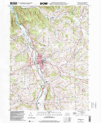 Mansfield 1999 topographic map thumbnail