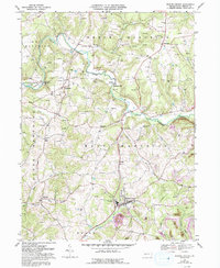 Marion Center 1968 topographic map thumbnail