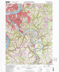 Mc Keesport topographic map thumbnail
