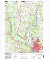 Meadville 1998 topographic map thumbnail
