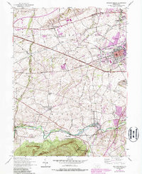 Mechanicsburg 1952 topographic map thumbnail