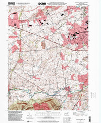 Mechanicsburg 1999 topographic map thumbnail