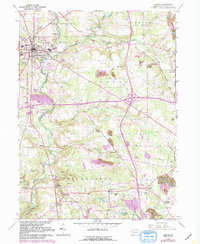 Mercer 1961 topographic map thumbnail