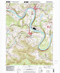Meshoppen 1999 topographic map preview
