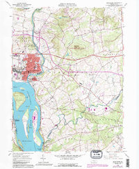 Middletown 1963 topographic map thumbnail