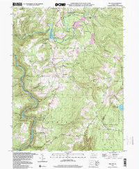 Mill Run 1999 topographic map preview