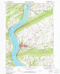 Millersburg 1969 topographic map thumbnail