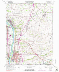 Milton 1965 topographic map thumbnail