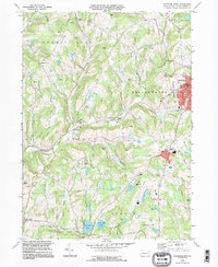 Montrose West 1994 topographic map preview