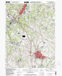 Mount Pleasant 1997 topographic map thumbnail