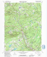 Mount Pocono 1966 topographic map thumbnail