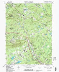 Mount Pocono 1966 topographic map thumbnail