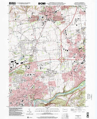 Nazareth 1999 topographic map thumbnail
