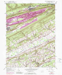 Nesquehoning 1948 topographic map thumbnail