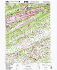 Nesquehoning 1997 topographic map preview