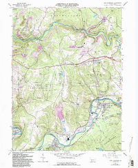 New Florence 1964 topographic map thumbnail