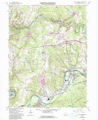New Florence 1964 topographic map thumbnail