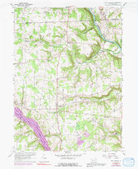 New Lebanon 1960 topographic map thumbnail