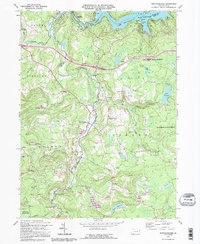 Newfoundland 1992 topographic map thumbnail