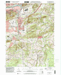 Hellertown 1999 topographic map thumbnail