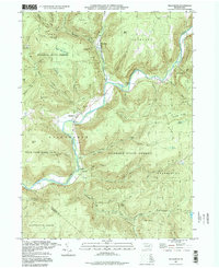 Hillsgrove 1995 topographic map thumbnail