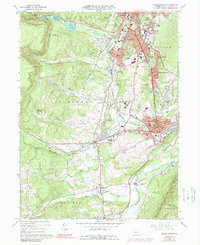 Hollidaysburg 1963 topographic map thumbnail