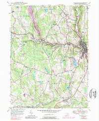 Honesdale 1946 topographic map thumbnail