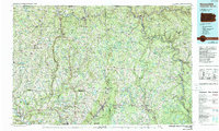 Honesdale 1986 topographic map thumbnail