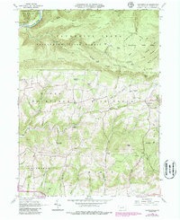 Huntersville 1965 topographic map thumbnail