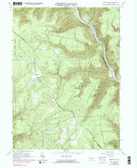 Jersey Mills 1965 topographic map thumbnail