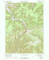 Keating Summit 1948 topographic map preview