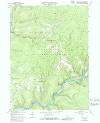 Kellettville 1966 topographic map thumbnail