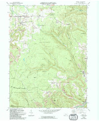 Kersey 1970 topographic map thumbnail