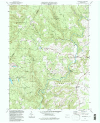 Kingwood 1994 topographic map thumbnail