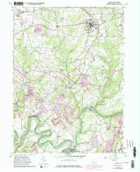 Knox 1963 topographic map thumbnail