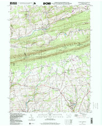 Kunkletown 1997 topographic map thumbnail