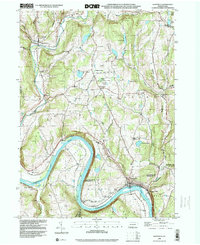 Laceyville 1998 topographic map thumbnail